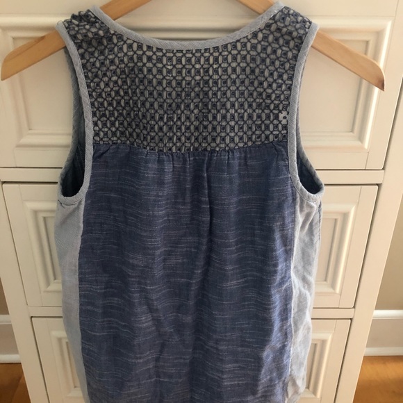 Kids XL/Adult S Nordstrom Blue Tank Top - Picture 4 of 4
